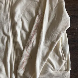 Victoria's Secret Cream Zip Up Hoodie thumbnail 2