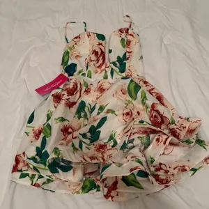 NWT luxxel‎ prom girl dress L thumbnail 1