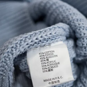 Brandy Melville Light Blue Ribbed‎ Knit Cropped Sweater thumbnail 9