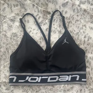 Nike Womens Jordan Indy Logo Light Support Sports Bra Size Small thumbnail 2