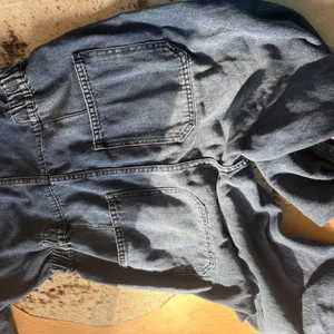 Free People We‎ The Free Marci Denim Jumpsuit Size Small Distressed thumbnail 6