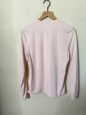 Lululemon Wundermost Ultra Soft Nulu Crewneck Long-Sleeve Shirt Pink‎ Haze XL thumbnail 4