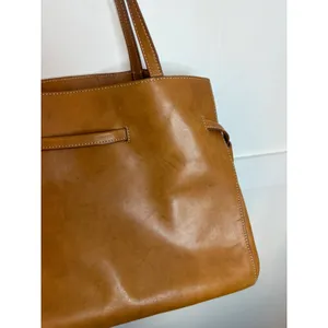 J.McLaughlin Dahna Tan Leather Tote Bag thumbnail 7
