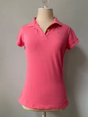 Le Tigre Pink Polo Shirt thumbnail 1