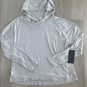 90 Degrees by Reflex Gray Lightweight Hoodie Sweatshirt Medium New thumbnail 1