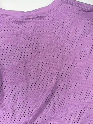 Lululemon Short Sleeve Mesh Breathable Purple thumbnail 8