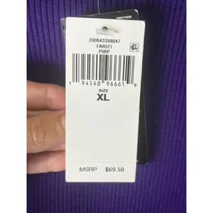 Lauren Ralph Lauren XL Purple Pleated Georgette Long Sleeve Blouse Classic New thumbnail 14