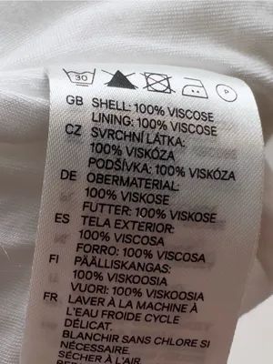 H&M White One-Shoulder Ruched Top Size S thumbnail 4