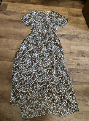 One loved babe faux wrap dress thumbnail 1