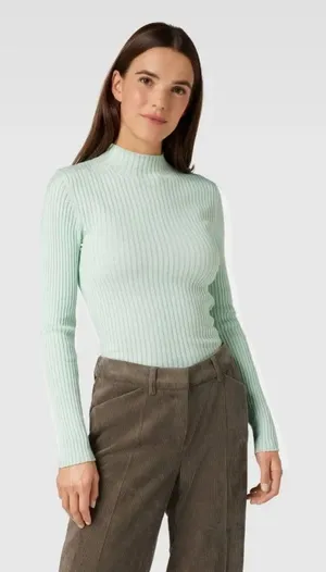 Daily /‎ Ritual Seafoam Green Ribbed Long Sleeve Top Size Medium thumbnail 1