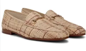Sam Edelman Women's Loraine Loafer Pale Gold Boucle, 10, NEW with tags, no box thumbnail 1