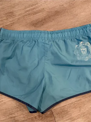 Victoria's Secret PINK Y2K Blue & White Athletic Shorts Size Small thumbnail 7