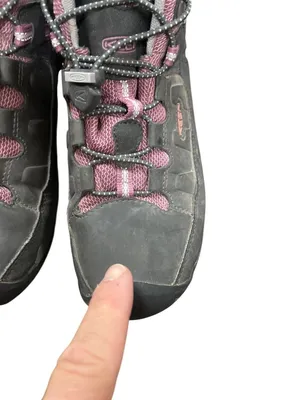 Keen Dry waterproof wms gray pink trail hiking ankle boots sz 6 SKU 10,010 thumbnail 14