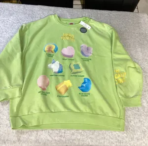 Lucky Charms St‎ Patricks Day Sweatshirt XXL Lime Green Magically Delicious NWT thumbnail 1