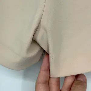 Amanda Uprichard Womens Tan Beige Tuxedo Stripe Dress‎ Shorts Size Large thumbnail 3
