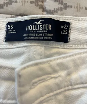 Hollister White Jeans thumbnail 2
