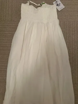 Princess Polly White Maxi Skirt thumbnail 1