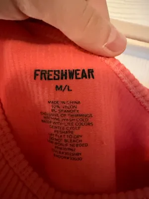 Freshwear Buckle Tank Top Cropped thumbnail 2