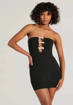 Anna Grace Black dress Windsor thumbnail 1