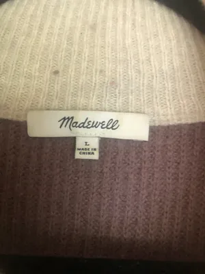Madewell Glenbrook Merino Wool Half Zip Sweater thumbnail 4