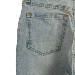 Abercrombie 90s Straight Ultra High Rise Distressed Jeans 26 short 2S Light Wash thumbnail 9