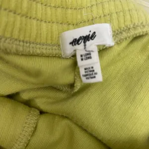 Aerie Grrove On Rib Velour‎ Flare Pant M Long Tall High Rise Retro Y2K Cozy thumbnail 8