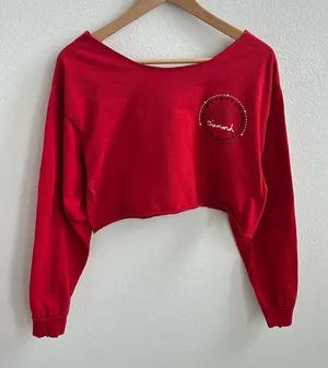 Diamond Supply Co. Cropped Off Shoulder long sleeve thumbnail 1