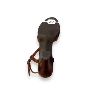 Banana Republic Vachetta Strappy Leather Slingback Heels Sandals‎ Sz 7 Estimated thumbnail 11