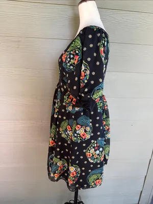 Maeve Short Sleeve Silk Dress thumbnail 4