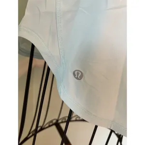 Lululemon top 4‎ mint green Eggshell Blue loose tank top small size 4? thumbnail 4