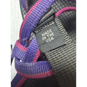 Chacos Women's Sz. 7M Purple Striped Hiking Outdoors Adjustable Strappy Sandals thumbnail 7