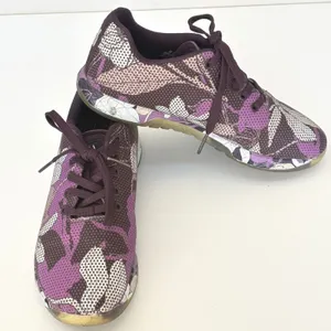 NOBULL Project Magnolia SuperFabric Cross Training Shoes Sz 7 Purple Floral Gym thumbnail 5