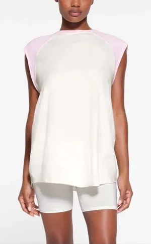 SKIMS‎ Boyfriend Raglan Muscle Tank Top size XS thumbnail 1