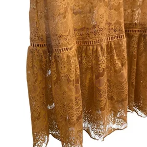 Scully honey creek western wear Sheer Lace dress Tan Dress stagecoach thumbnail 12