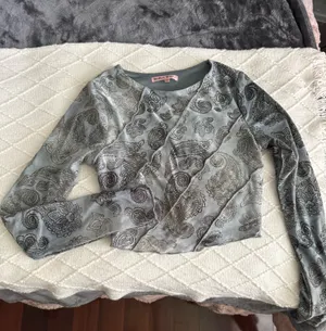 Lane 201 Long Sleeve Crop Top thumbnail 3