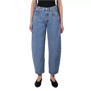 NEW ETICA Iris Relaxed Barrel Denim Jeans‎ Size 27 Fistral Slouchy Baggy Casual thumbnail 5
