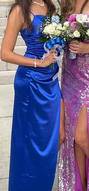 prom dress Blue thumbnail 3