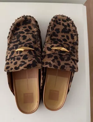 Dolce Vita Cheetah Mules thumbnail 1