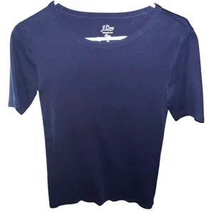 J. Crew Dark Blue Perfect Fit Tee thumbnail 2