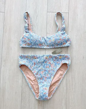 J.Crew Scrunchie Bikini Set thumbnail 1