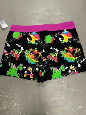 Disney Electrical Parade Glow in the Dark Shorts Womens 1X NWT thumbnail 6