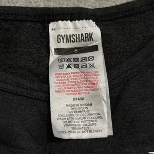 Gymshark Vital Seamless 2.0 Long Sleeve Crop Top Size Small Black Marl thumbnail 5