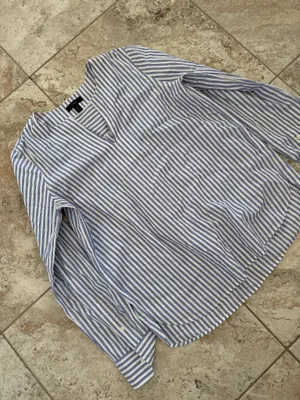 J.Crew Striped Tunic Top thumbnail 1
