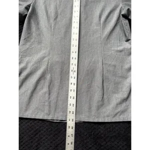 FIGS‎ Women's Technical Collection Scrub Top Gray Short Sleeve V Neck Sz Small thumbnail 7