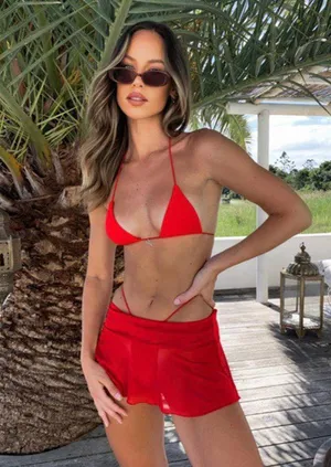 Red Iamgia Skirt  thumbnail 3