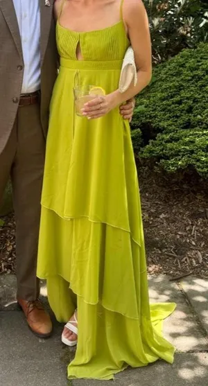 Green ASOS Dress Maxi thumbnail 1