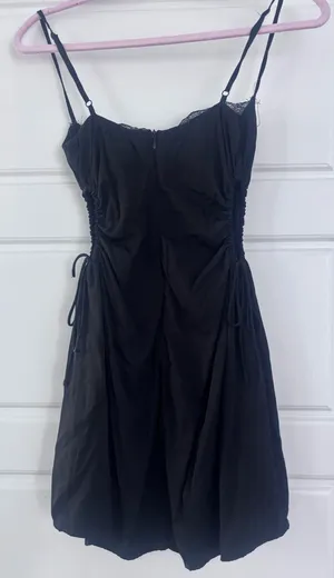 Black Princess Polly Mini Dress thumbnail 1