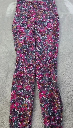 Lululemon Align Floral Print Leggings Size XS Yoga Activewear thumbnail 1