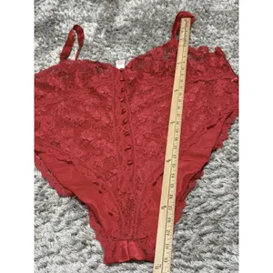VTG Honor Intimates Women’s Size XXL Floral Lace Teddy Lingerie Nightie Bodysuit thumbnail 11