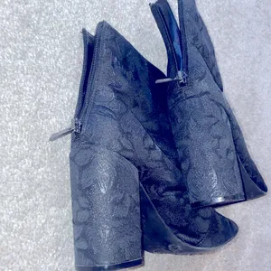 Jessica Simpson moody floral tall block heeled boot size 7.5 aninada thumbnail 7